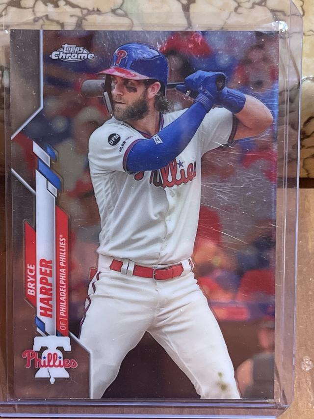 2020 Topps Chrome Bryce Harper BASE CARDS #97