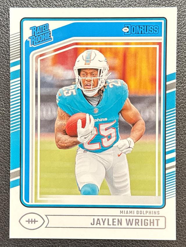 2024 Donruss Football Jaylen Wright Rated Rookies #344