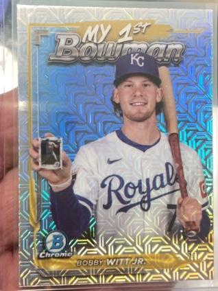 2024 Bowman Chrome Mega Box Bobby Witt Jr. MY 1ST BOWMAN #M1B-23