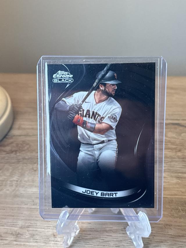 2022 Topps Chrome Black Joey Bart BASE CARDS #47