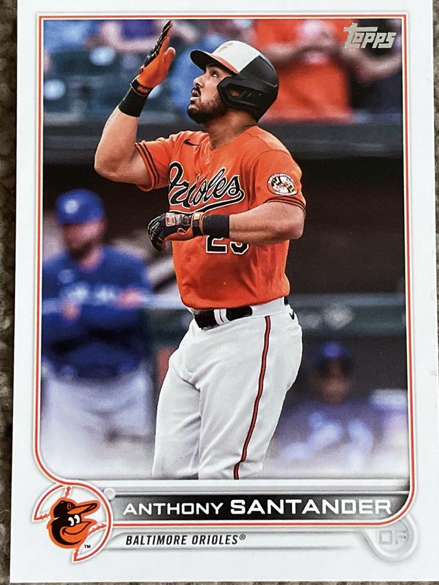 2022 Topps Series 2 Anthony Santander BASE Base #491