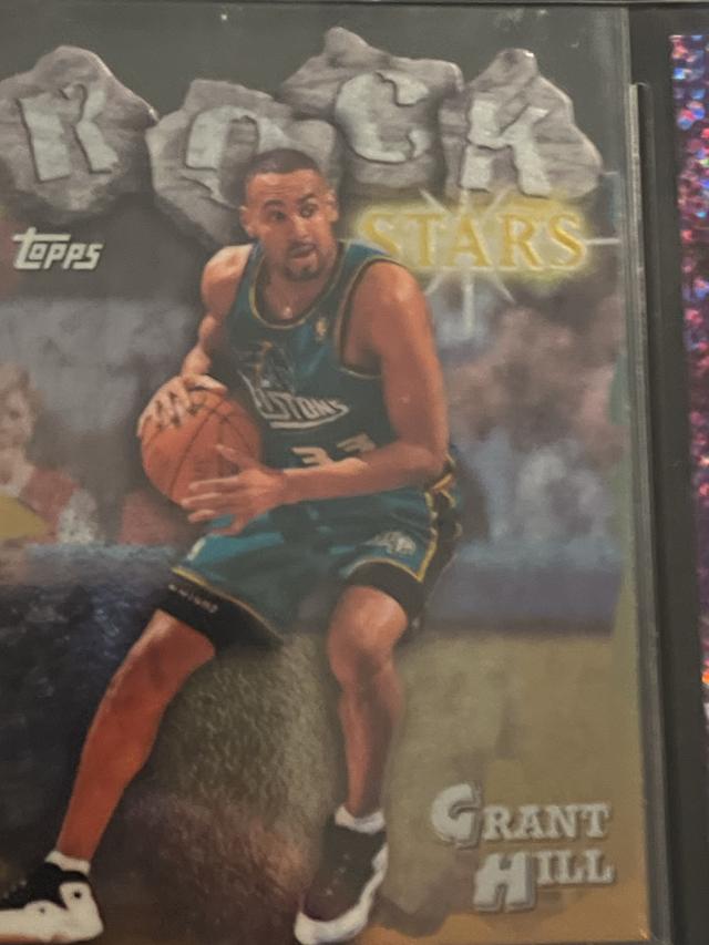 1997-98 Topps Basketball Grant Hill ﻿Rock Stars #RS15