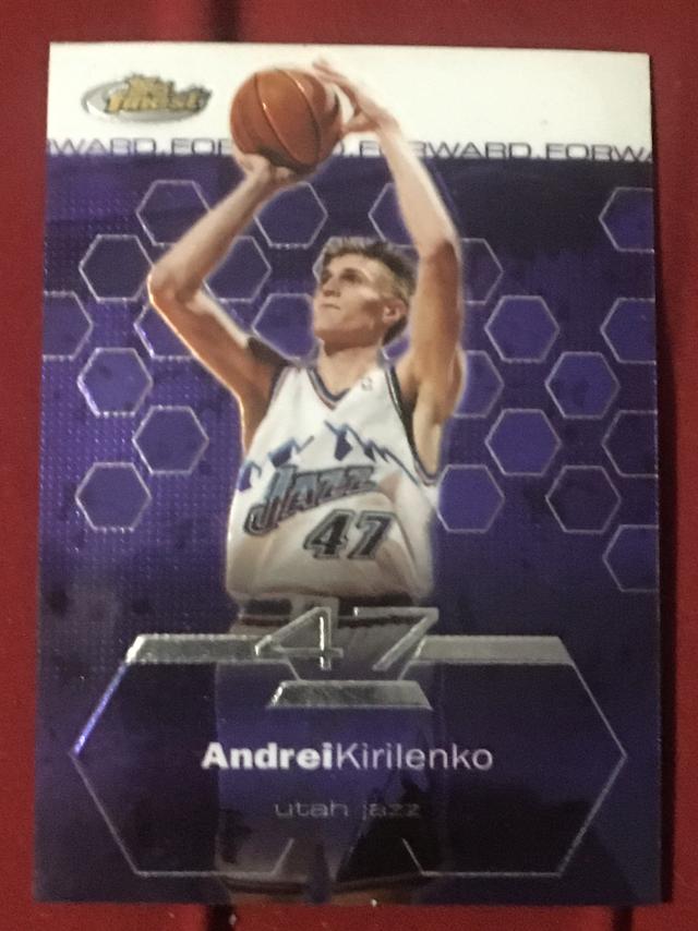 2002-03 Topps Finest Andrei Kirilenko ﻿Base #6