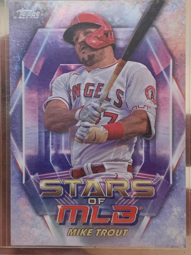 2023 Topps Series 1 Mike Trout STARS OF MLB #SMLB-2