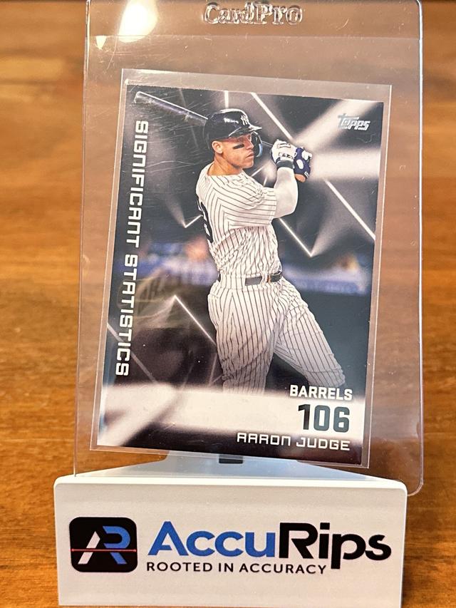 2023 Topps Series 2 Aaron Judge SIGNIFICANT STATISTICS #SS-9