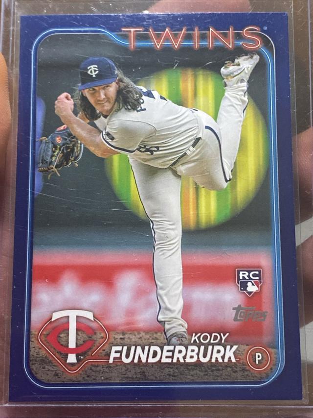 2024 Topps Series 2 Kody Funderburk BASE SET #538