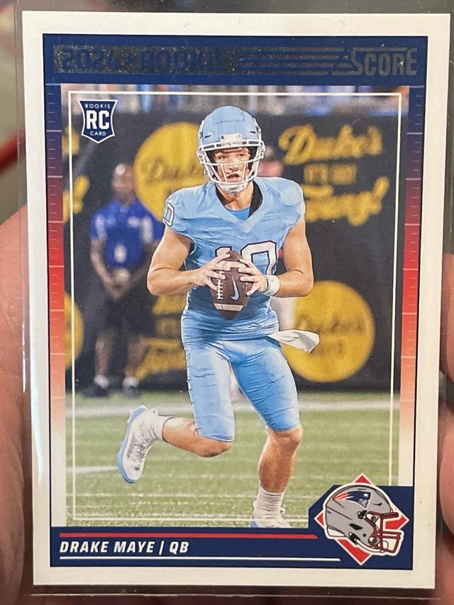 2024 Score Football Drake Maye Rookies #303