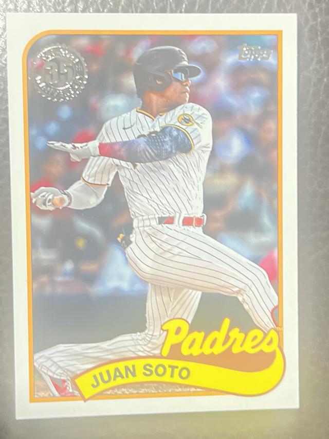 2024 Topps Series 1 Juan Soto 1989 TOPPS BASEBALL #89B-4