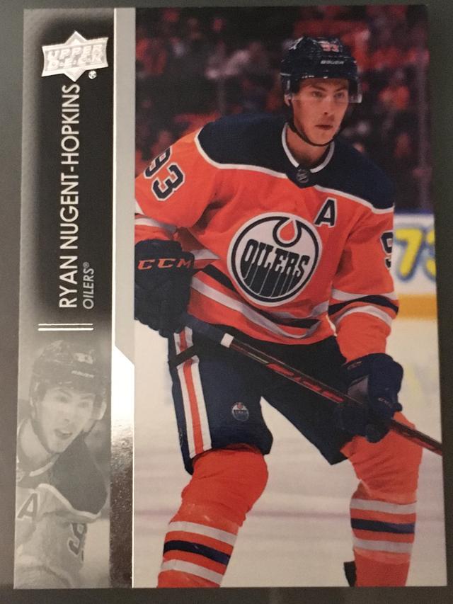 2021-22 Upper Deck Hockey Series 2 Ryan Nugent-Hopkins Base Set #323