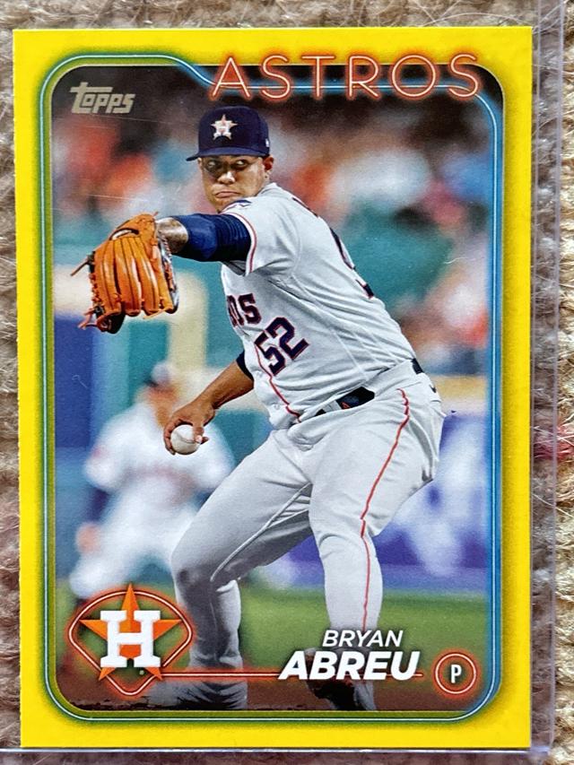 2024 Topps Series 2 Bryan Abreu BASE SET #438