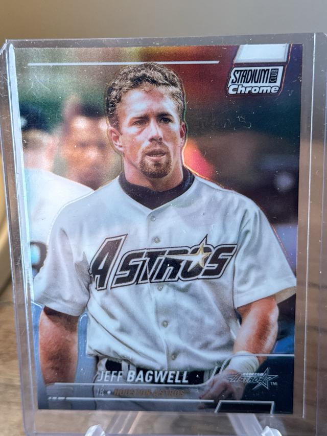 2022 Topps Stadium Club Chrome Jeff Bagwell BASE SET Refractors #277