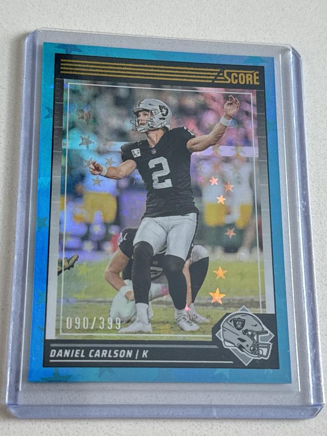 2024 Score Football Daniel Carlson ﻿Base Set Stars /399 #146