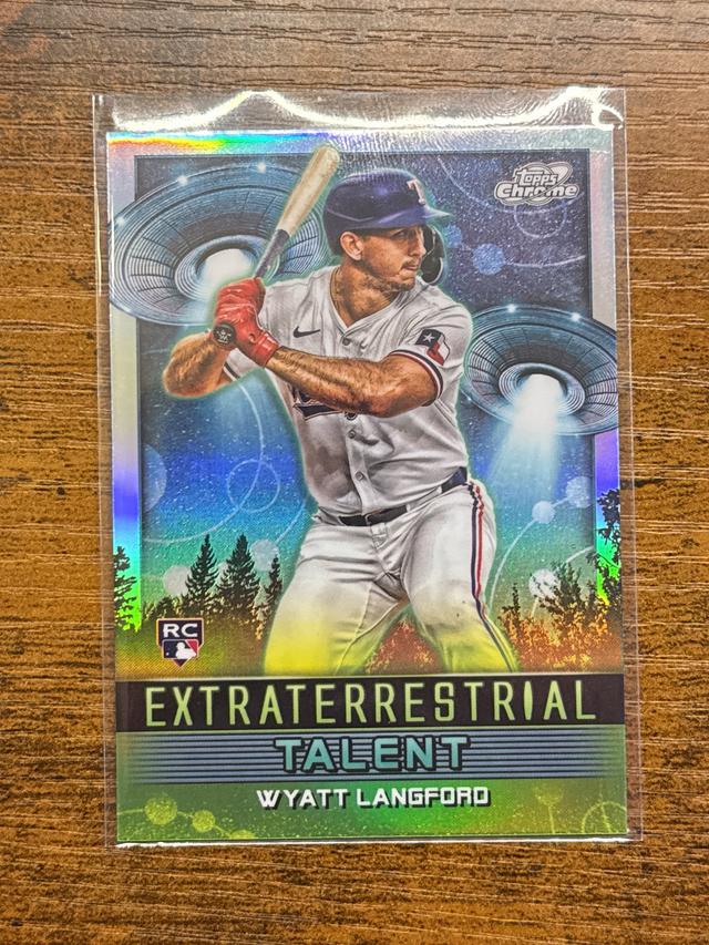 2024 Topps Cosmic Chrome Wyatt Langford Extraterrestrial Talent #ET-16