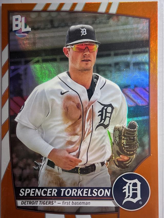 2023 Topps Big League Spencer Torkelson Electric Orange #228