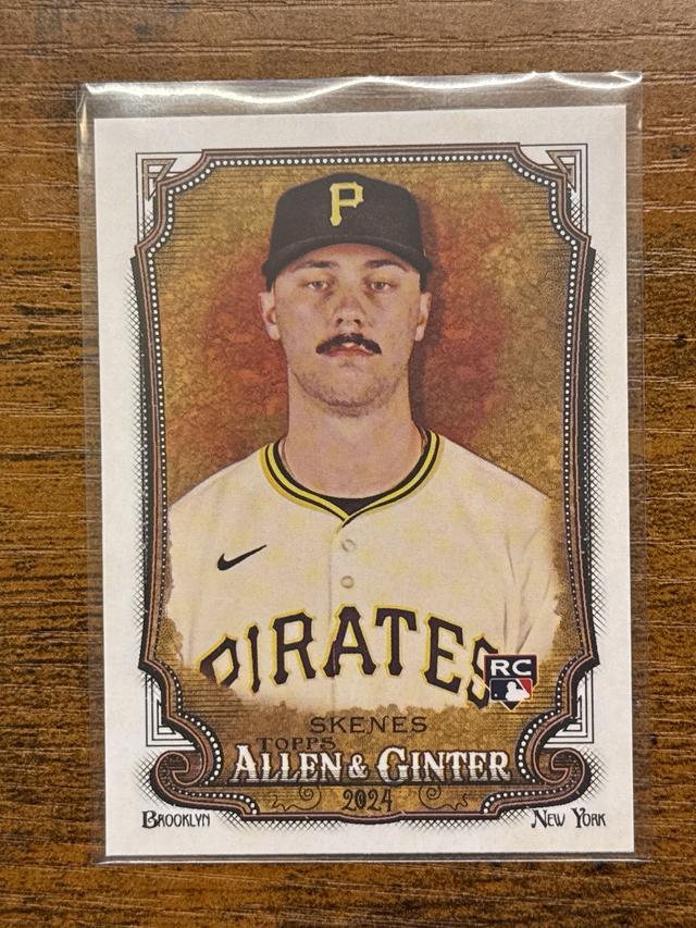 2024 Topps Allen & Ginter Paul Skenes ﻿RC Pirates #282