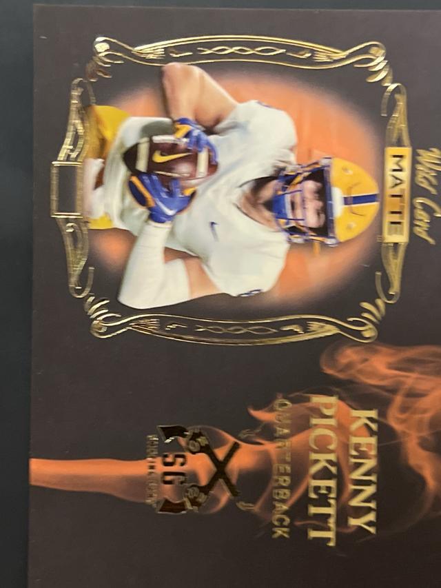 2022 Wild Card Matte Football Kenny Pickett  ﻿Smoking Gun #SG-9