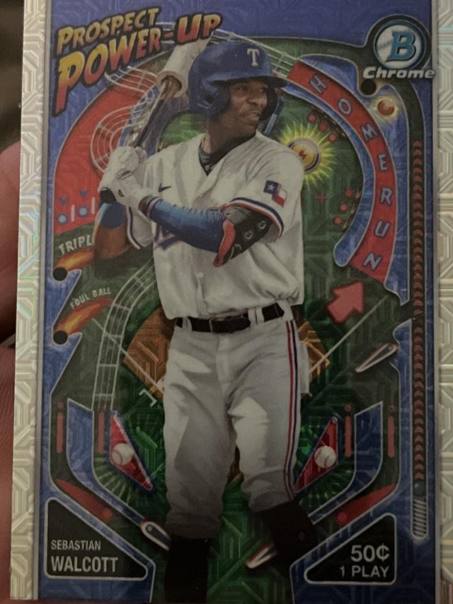 2024 Bowman Sebastian Walcott PROSPECT POWER UP #PP-20