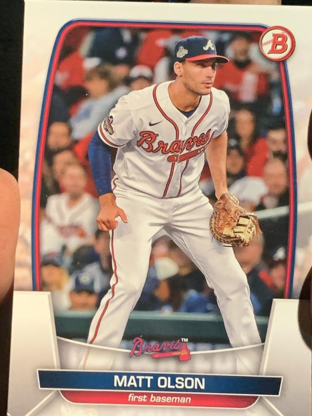 2023 Bowman Matt Olson VETERANS AND ROOKIES #4