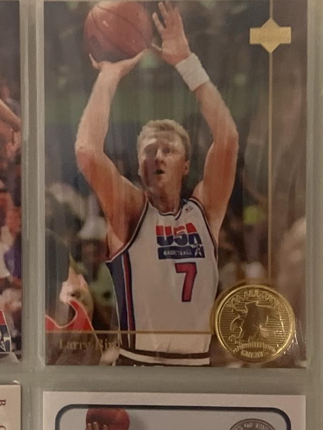 1994 Upper Deck USA Basketball Larry Bird ATG ﻿Base #86