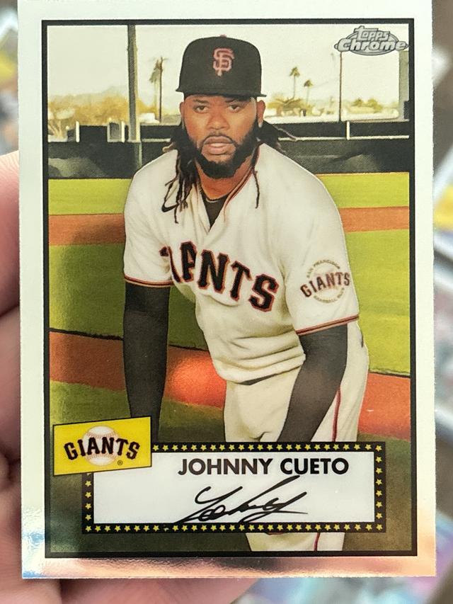 2021 Topps Chrome Platinum Johnny Cueto BASE CARDS I #132