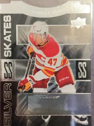 2023-24 Upper Deck Extended Series Hockey Connor Zary Silver Skates  #SS-11