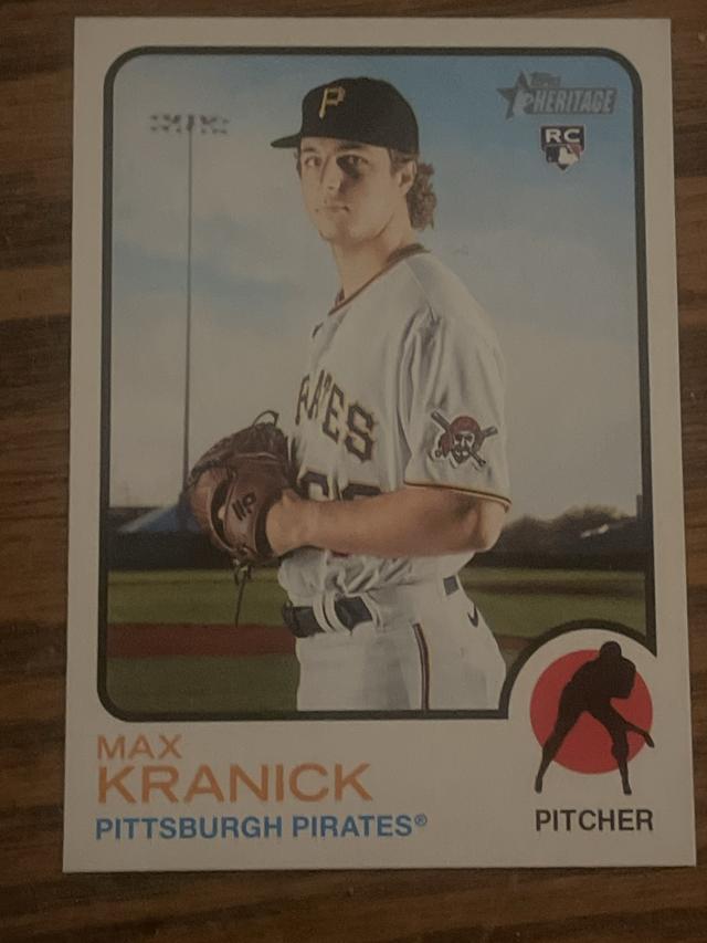 2022 Topps Heritage Max Kranick BASE #392