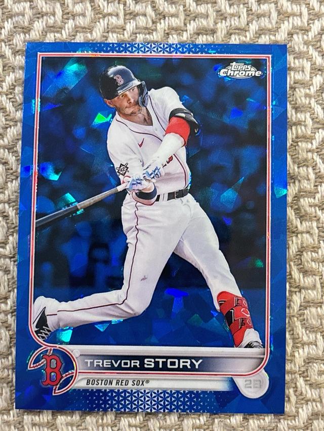 2022 Topps Chrome Updates Sapphire Trevor Story BASE #US22