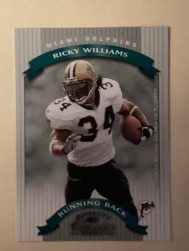 2002 Donruss Classics Football Ricky Williams ﻿Base #24