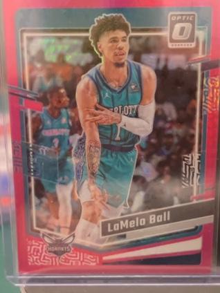 2023-24 Donruss Optic LaMelo Ball ﻿Base Set Hyper Pink #29