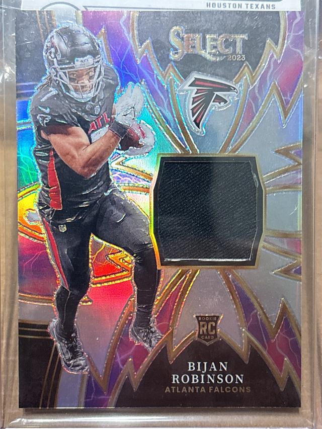 2023 Panini Select Bijan Robinson Sparks Prizm #SP-BRO