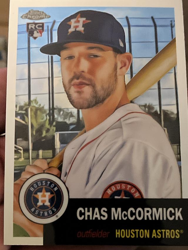 2022 Topps Chrome Platinum Chas McCormick ﻿Base Set #128