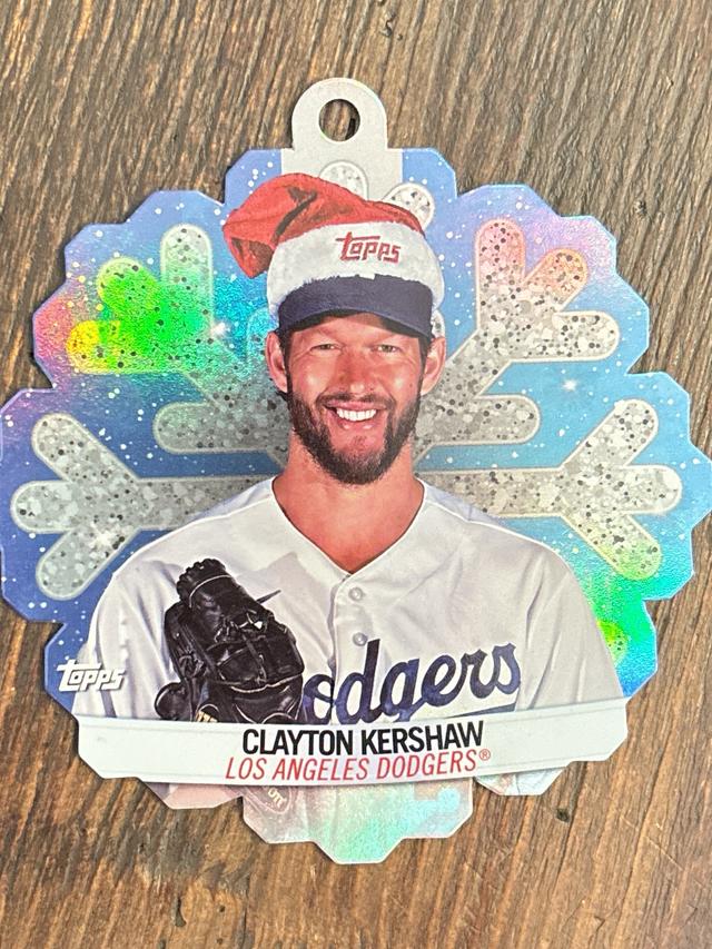 2023 Topps Holiday Clayton Kershaw #MLBDC-14