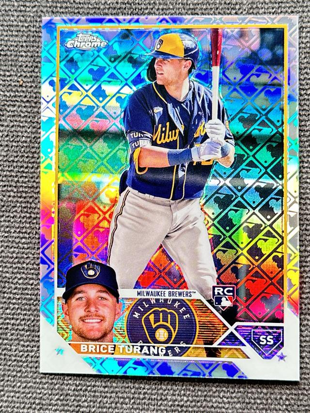 2023 Topps Logofractor Brice Turang BASE CARDS #170