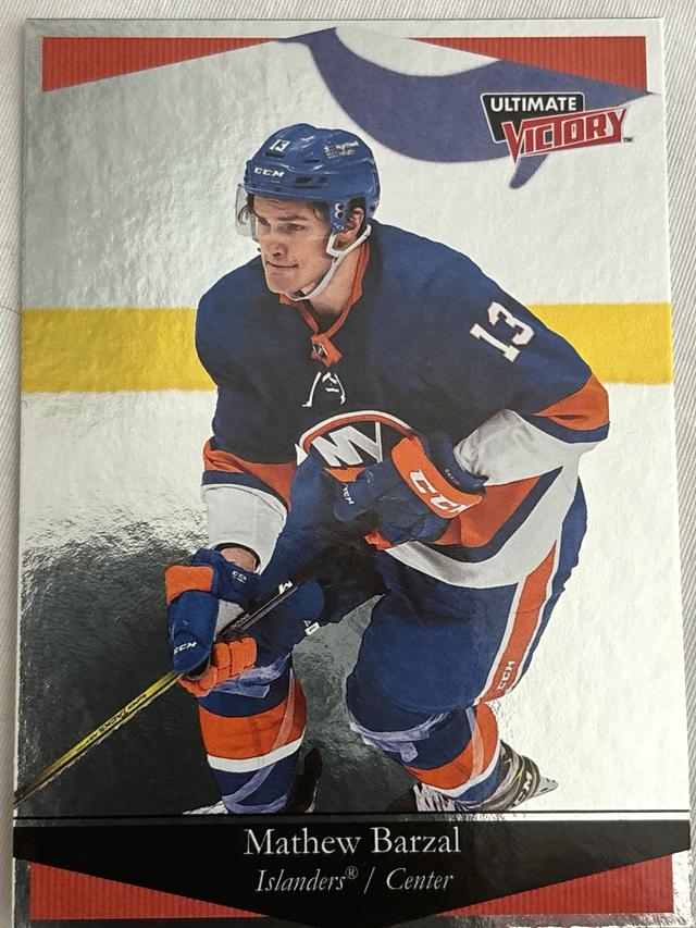 2020-21 Upper Deck Extended Series Mathew Barzal Ultimate Victory Set #UV-11