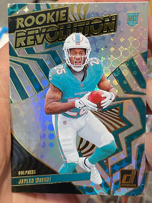 2024 Donruss Football Jaylen Wright Rookie Revolution #33