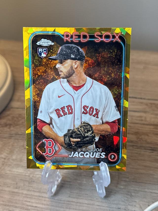 2024 Topps Chrome Sapphire Joe Jacques ﻿Base Set Gold /50 #187