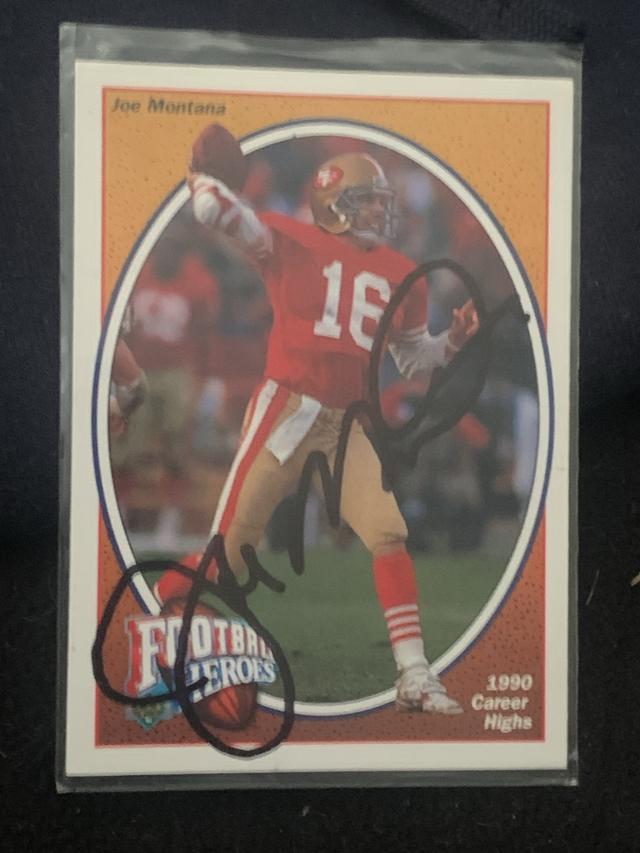 1991 Pro Set Football Joe Montana AW ﻿Base #3