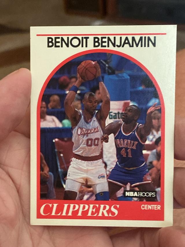 1989-90 NBA Hoops Benoit Benjamin Base Set #114