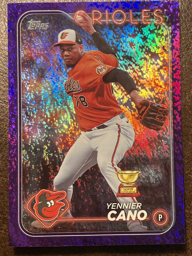 2024 Topps Series 1 Yennier Cano BASE CARD SET /799 #158