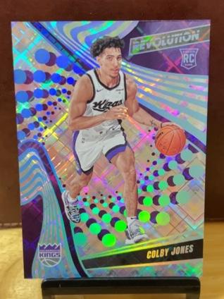 2023-24 Panini Revolution Colby Jones ﻿Base Set Cosmic /99 #134