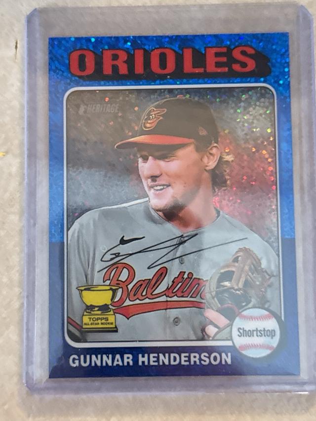 2024 Topps Heritage Gunnar Henderson #24