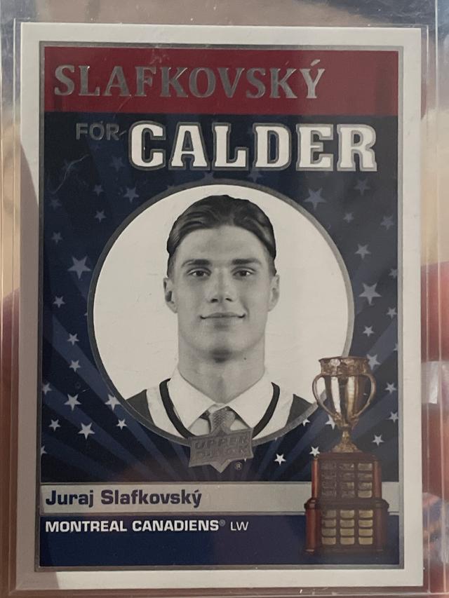 2022-23 Upper Deck Hockey Series 2 Juraj Slafkovsky #CC-7