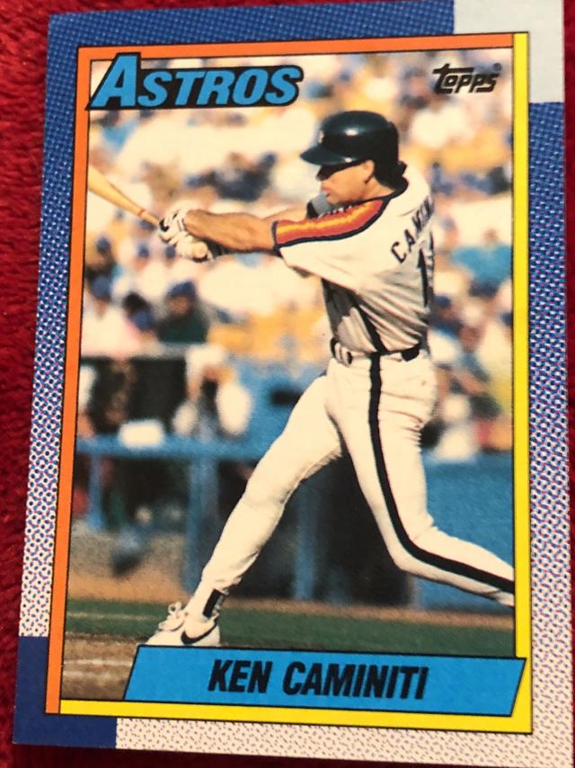 1990 Topps Ken Caminiti Base Set #531