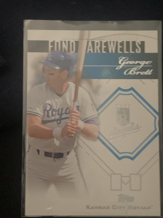 2014 Topps Update Series George Brett Fond Farewells Set #FF-GB