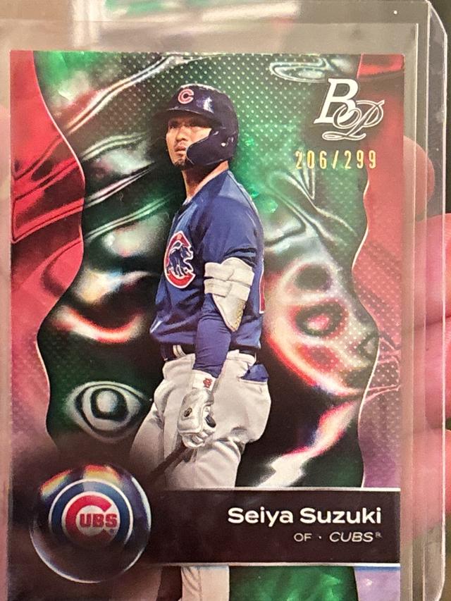 2023 Bowman's Best  Seiya Suzuki Mini-Diamond Refractors /299 #12