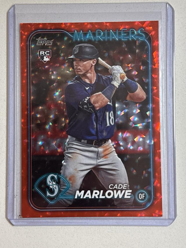 2024 Topps Series 1 Cade Marlowe Red /199 #286