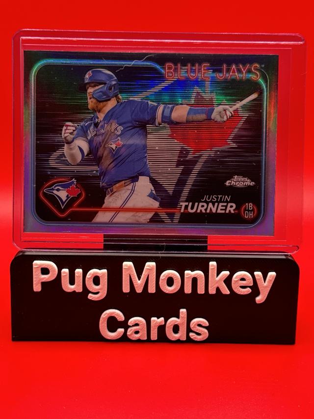 2024 Topps Chrome Justin Turner ﻿Base Set Lightboard Logo #248