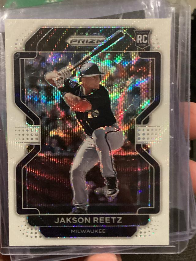 2022 Panini Prizm Jakson Reetz Base Set #59