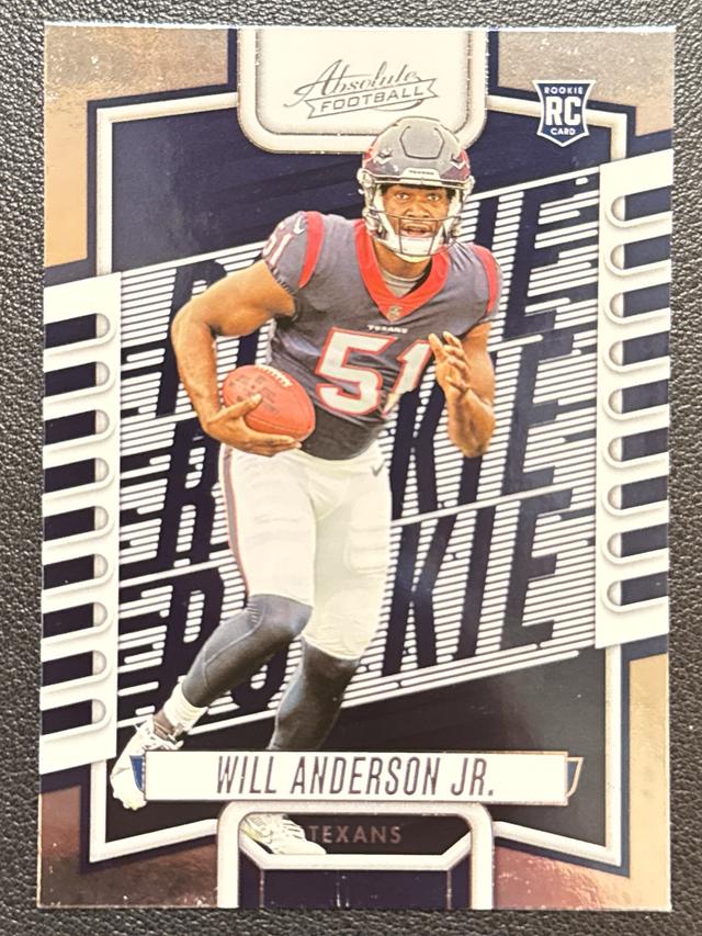 2023 Panini Absolute Will Anderson Jr. Rookies #103