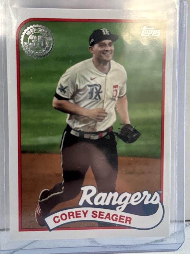 2024 Topps Series 1 Corey Seager 1989 TOPPS BASEBALL #89B-35